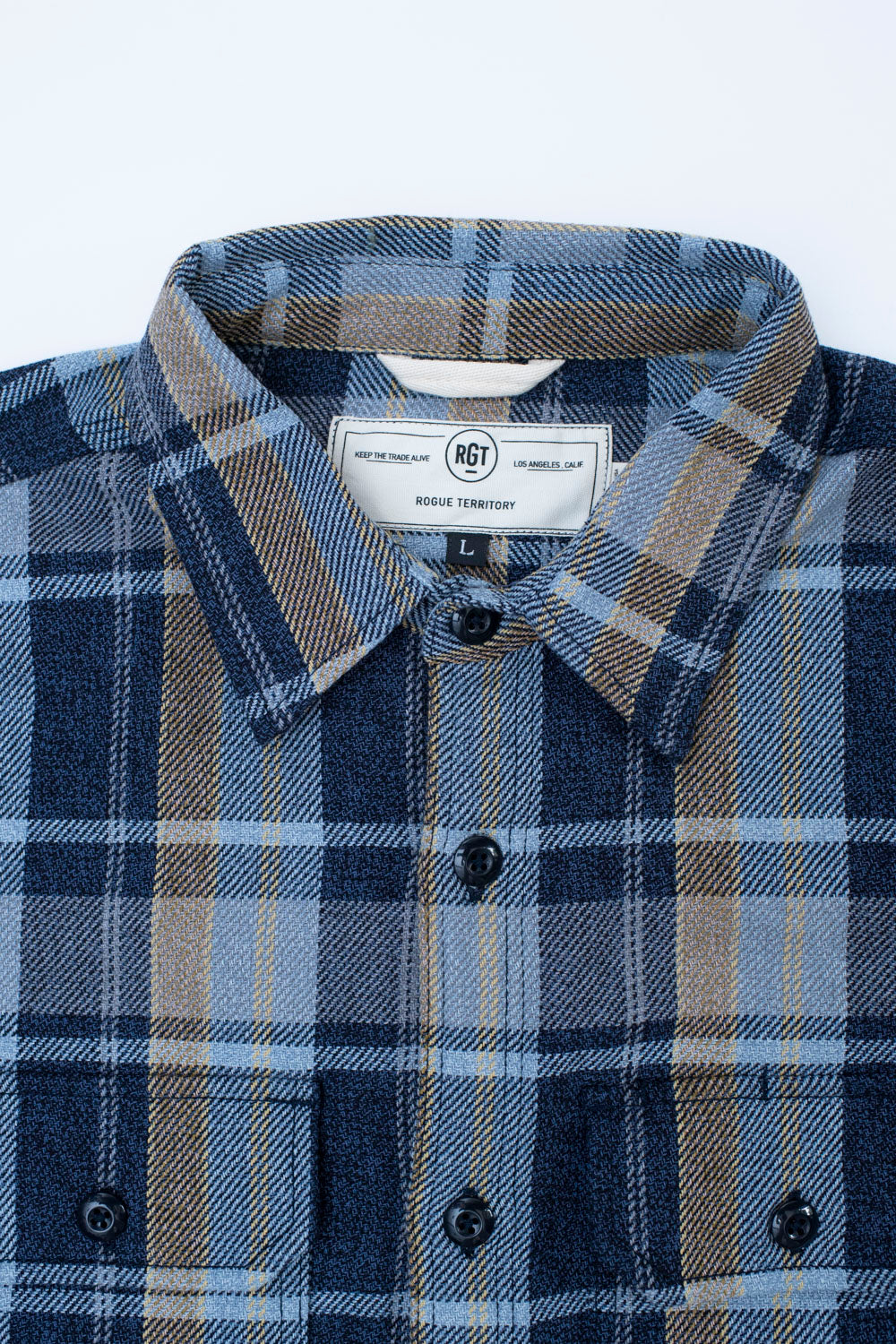 Field Shirt Plaid - Desert Sky
