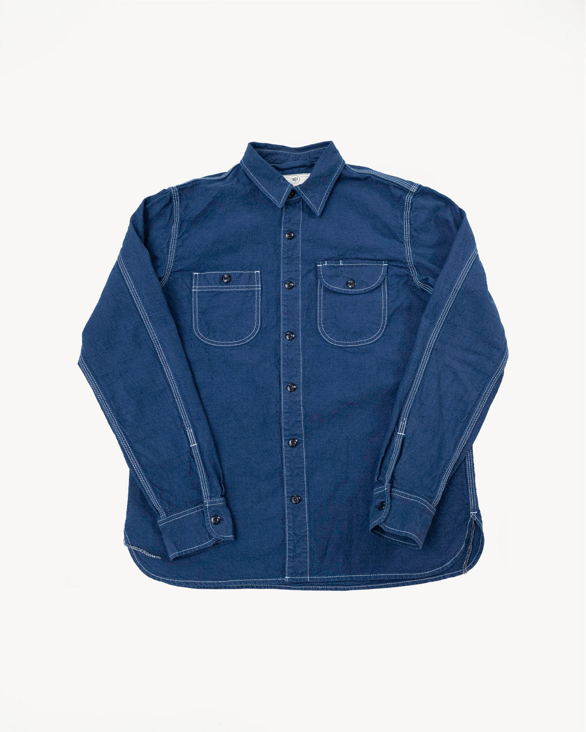 10oz Overdyed Work Shirt - Blue