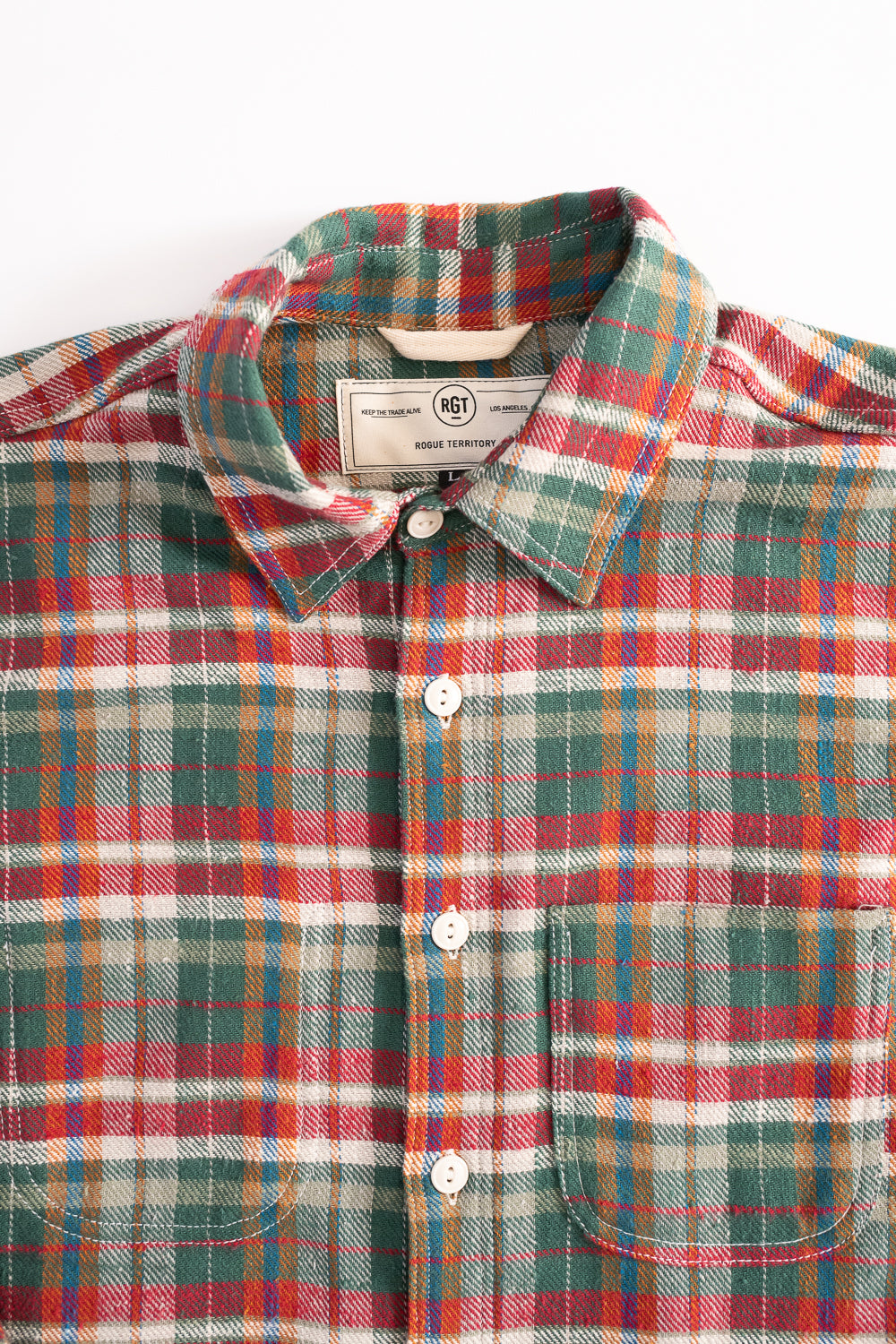 Jumper Shirt Classic Plaid - Green