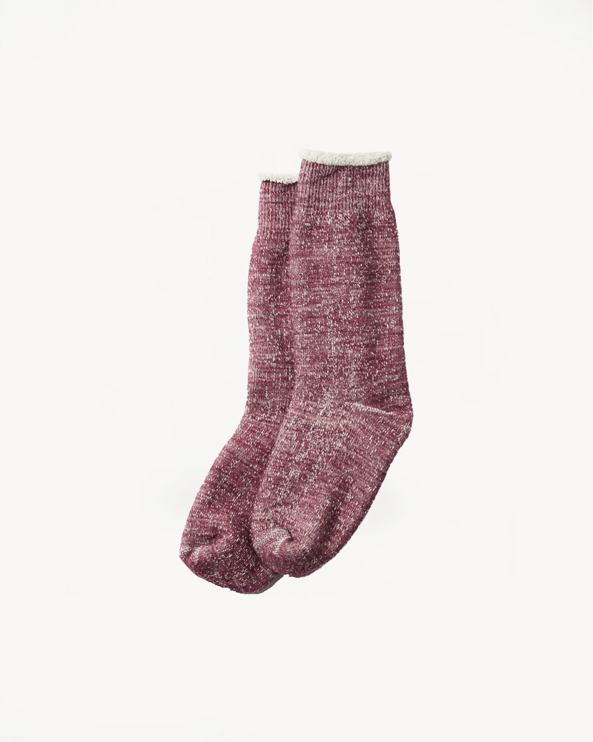R1001 - Double Face Crew Socks Merino Wool OG - Grape