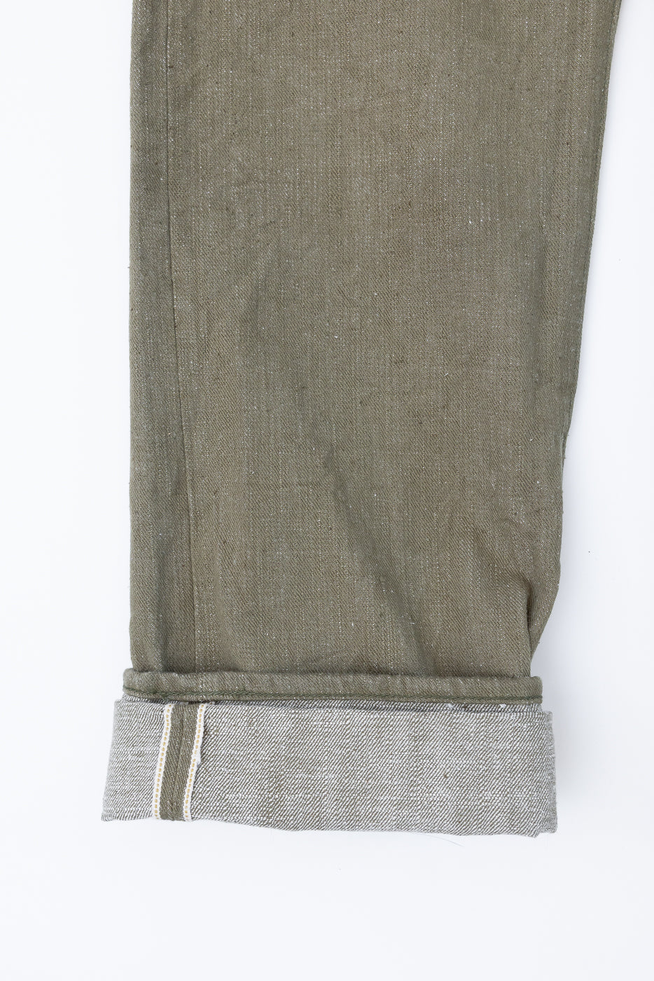 S0150GNX - 17oz Uguisu Denim - Regular Straight
