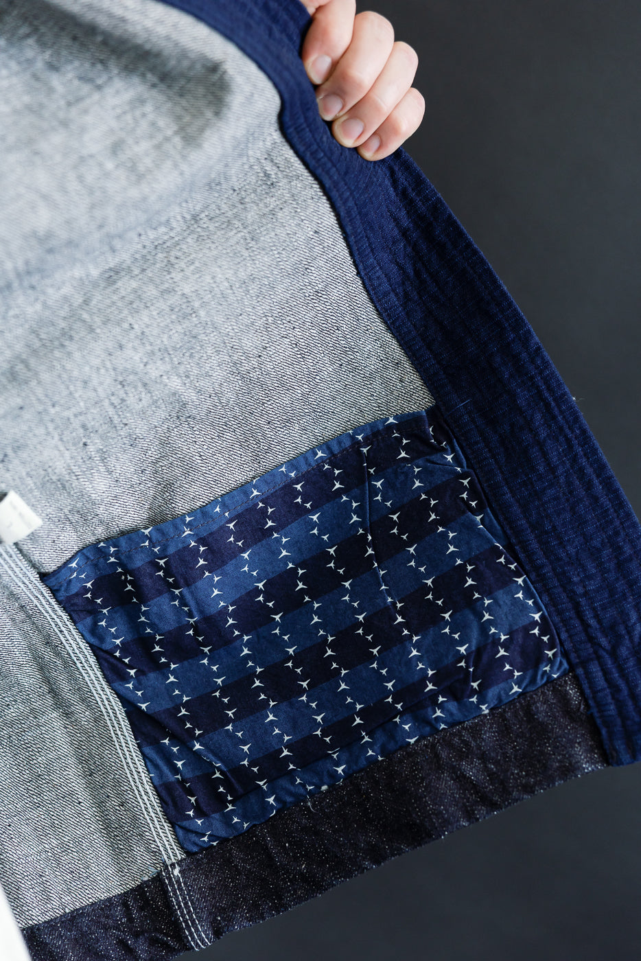 SJDH25-H - 17oz Zero Plus Denim - Happi Coat
