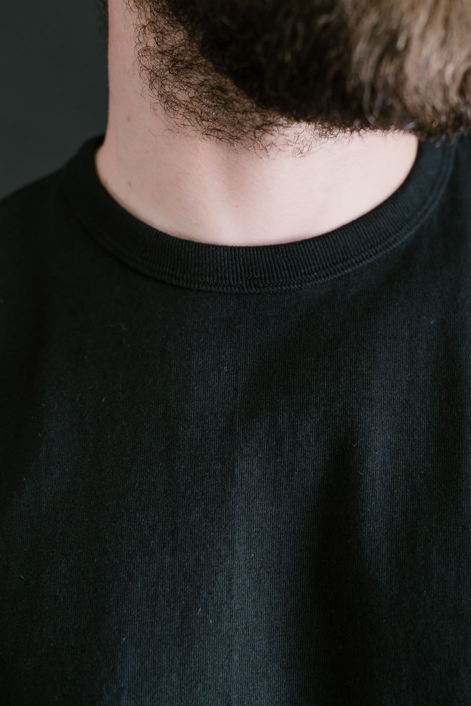 SJST-ML - Heavyweight Plain T-Shirt - Black