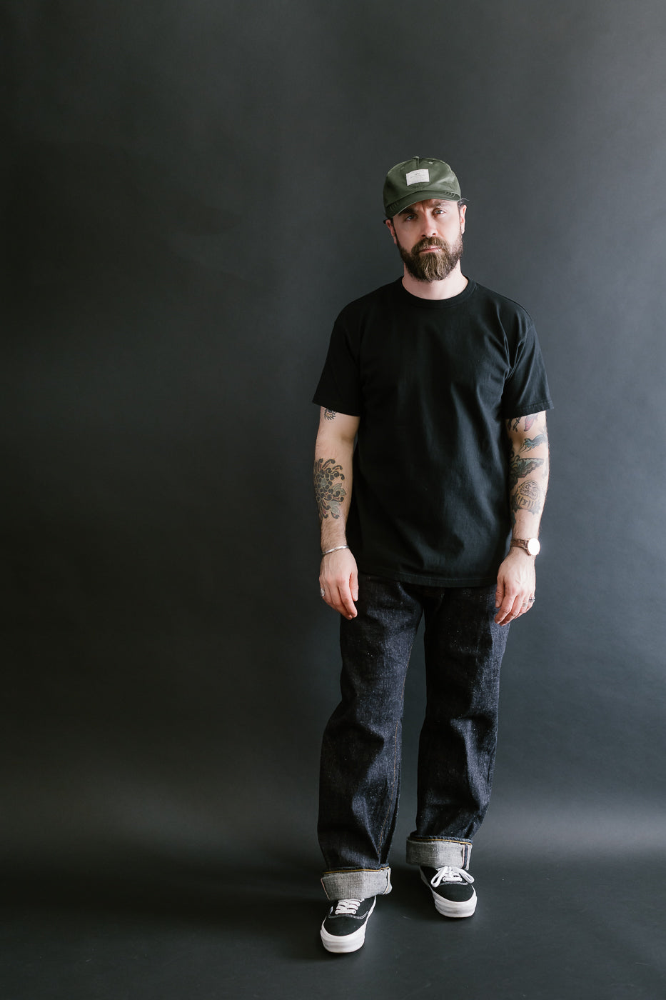 SJST-ML - Heavyweight Plain T-Shirt - Black