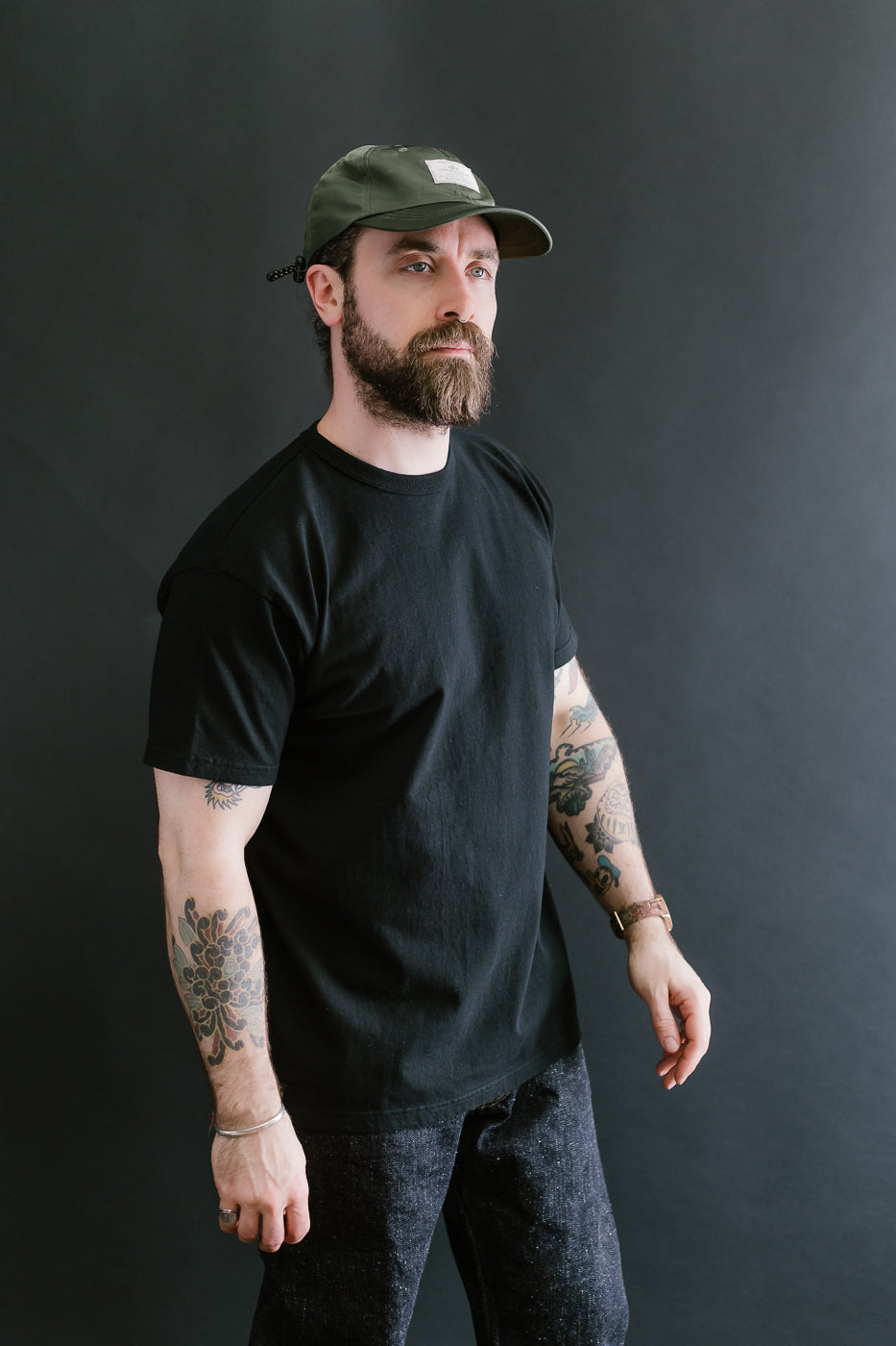 SJST-ML - Heavyweight Plain T-Shirt - Black