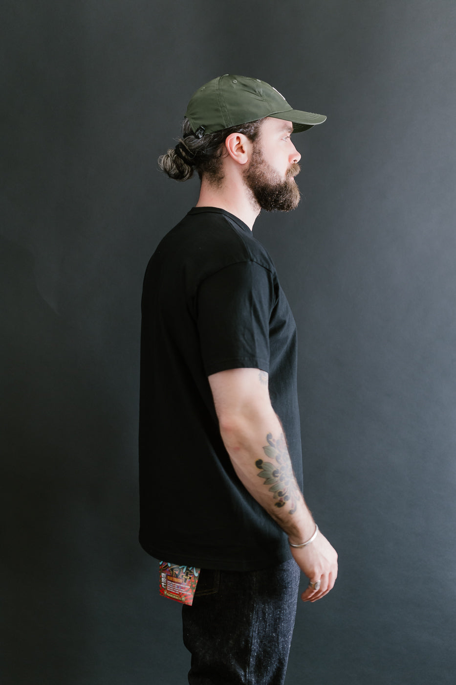 SJST-ML - Heavyweight Plain T-Shirt - Black
