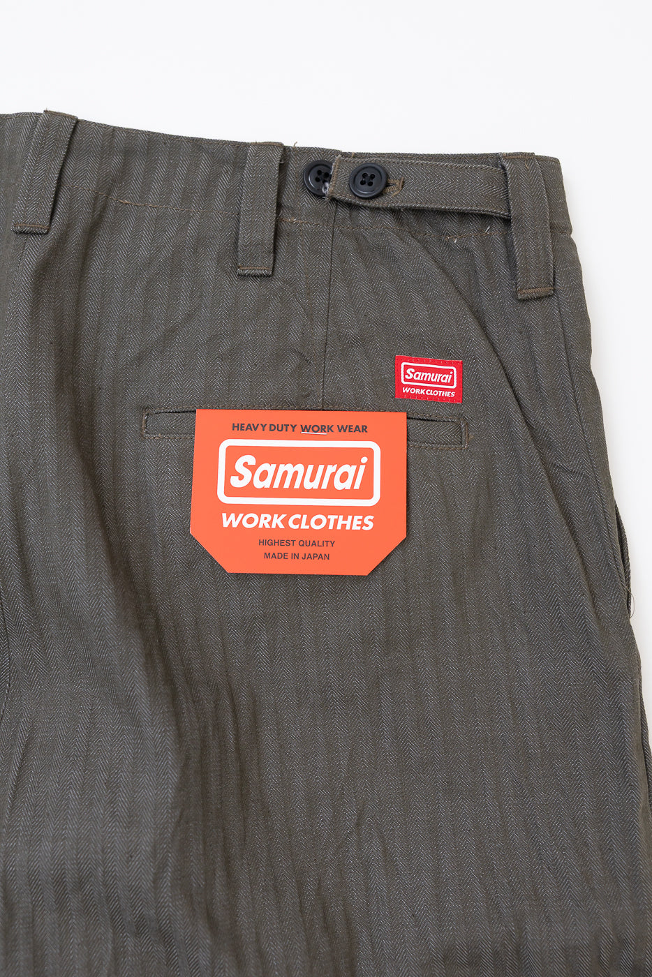 SWC600C-HBII - 13oz Neppy HBT Military - Wide Trousers