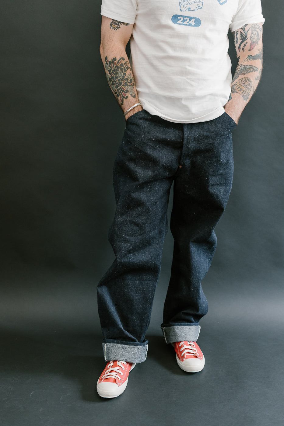 01JP Low Sneaker - Red