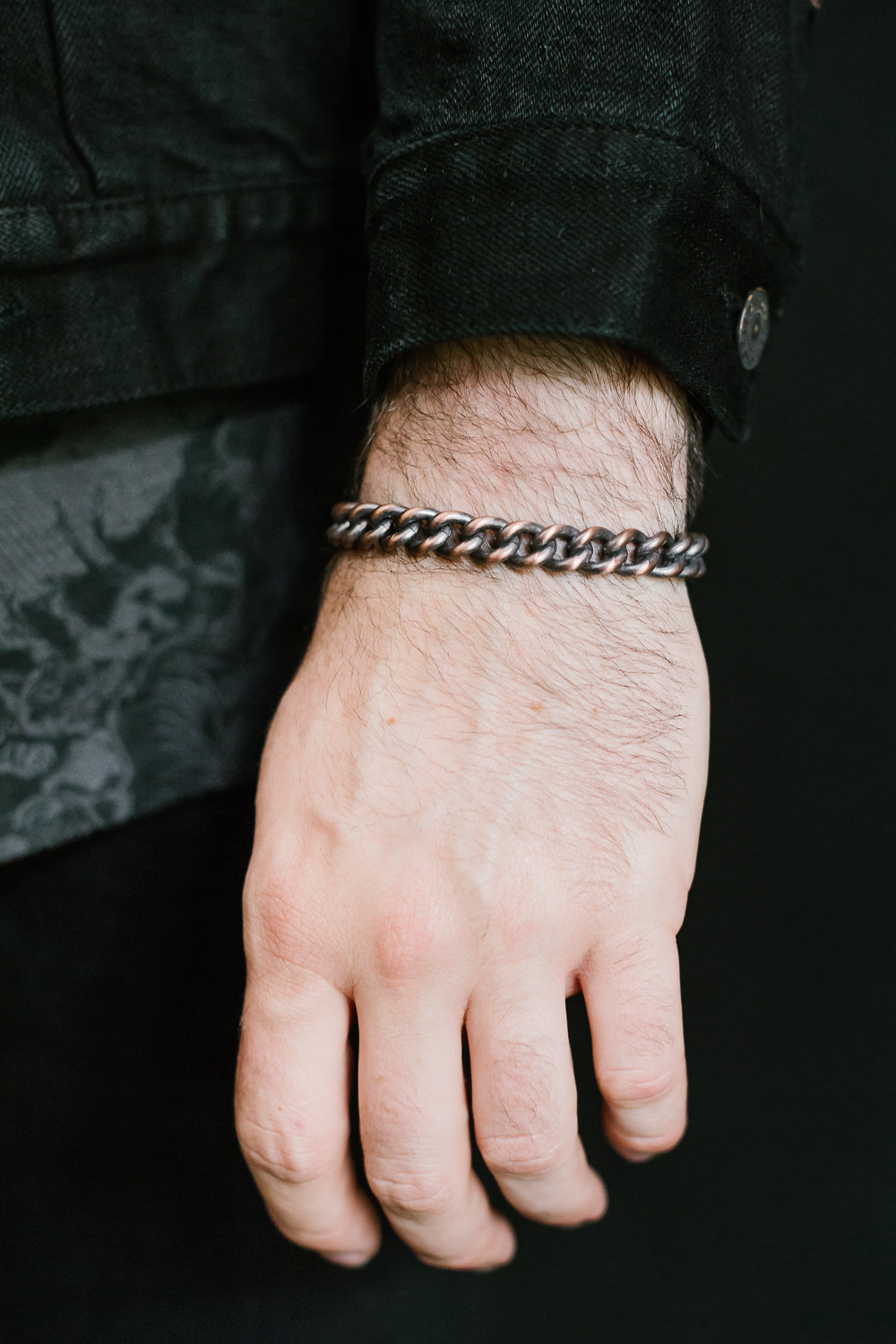 The Signature Bracelet - Work Patina - Copper