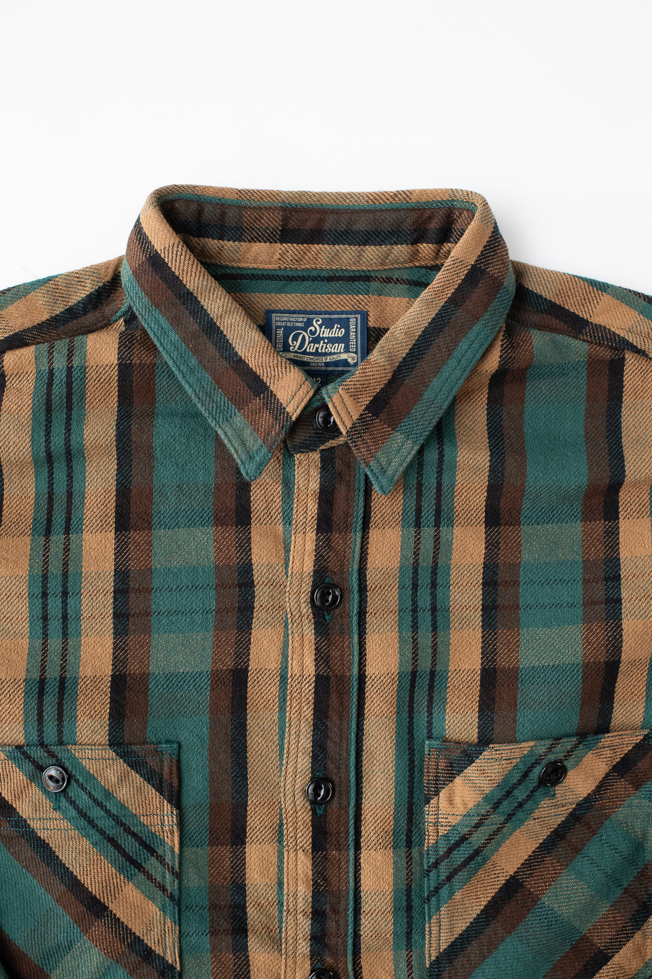 5714 - Heavy Flannel Shirt - Green