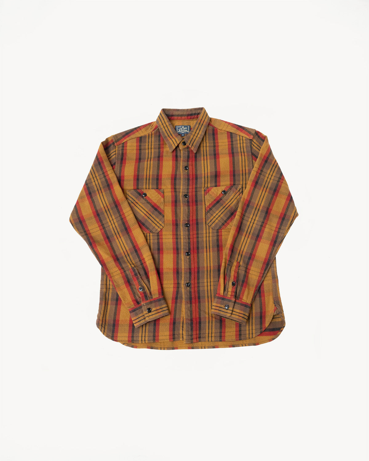 5714 - Heavy Flannel Shirt - Yellow