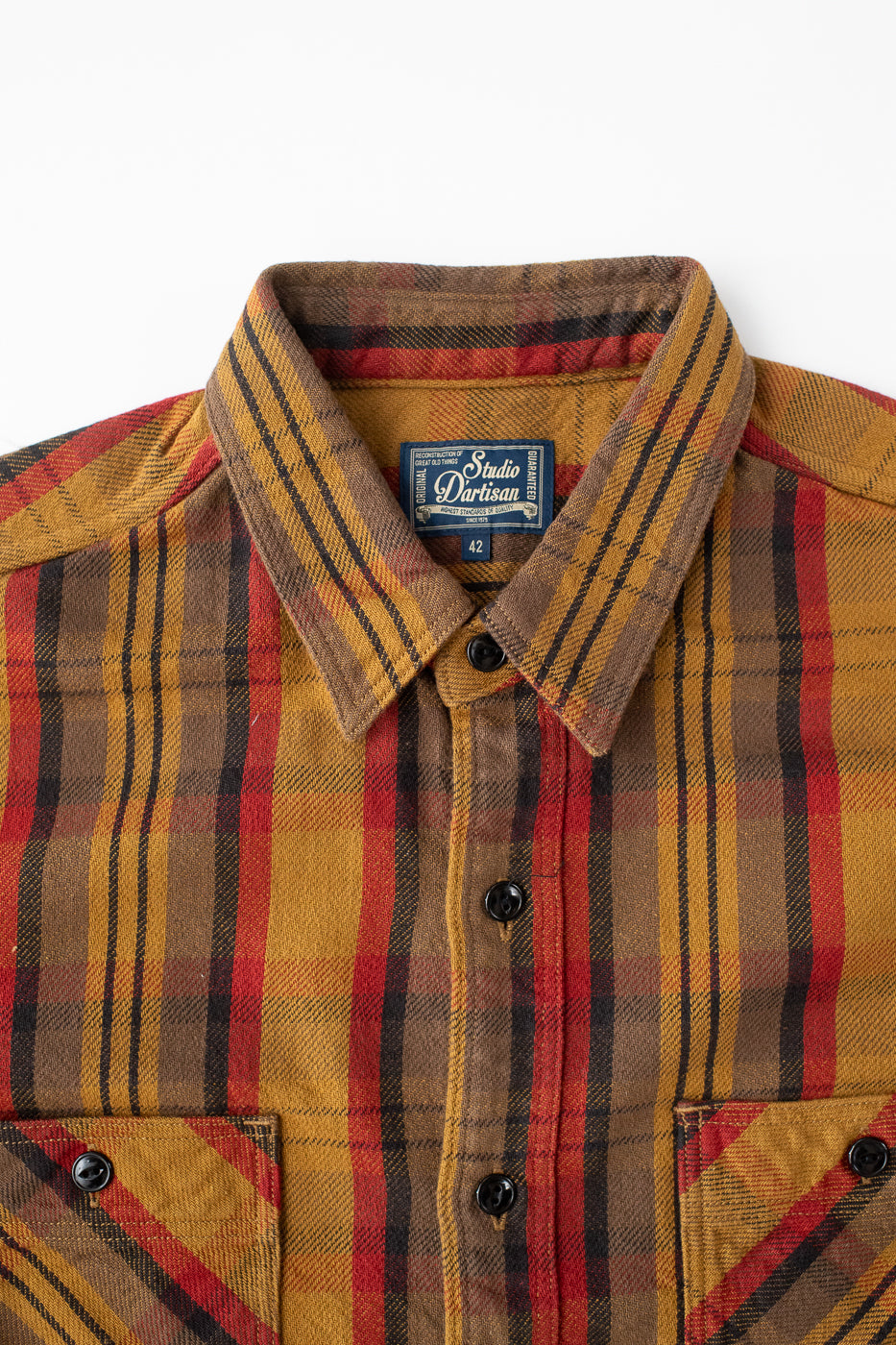 5714 - Heavy Flannel Shirt - Yellow