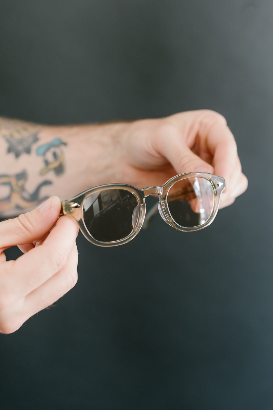 7558 - Acetate Sunglasses - Yellow