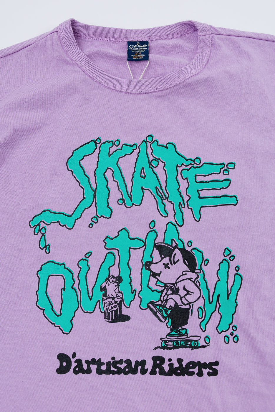 トップス W&LT Lenticular Tee/ Purple 8210B - US Cotton 