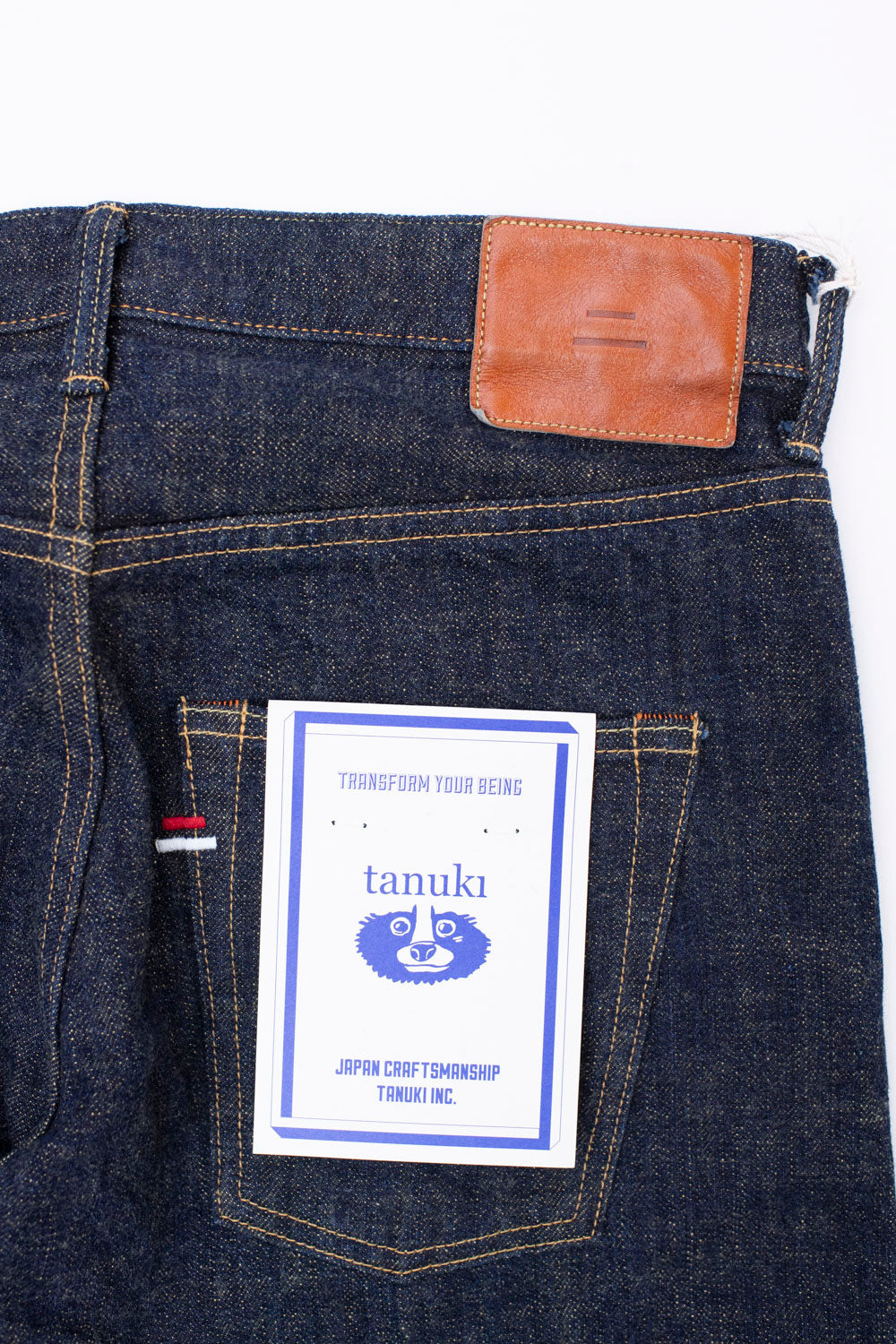 TNK102SA - 15oz SOGA Selvedge Slim Straight Fit - Indigo | Dant