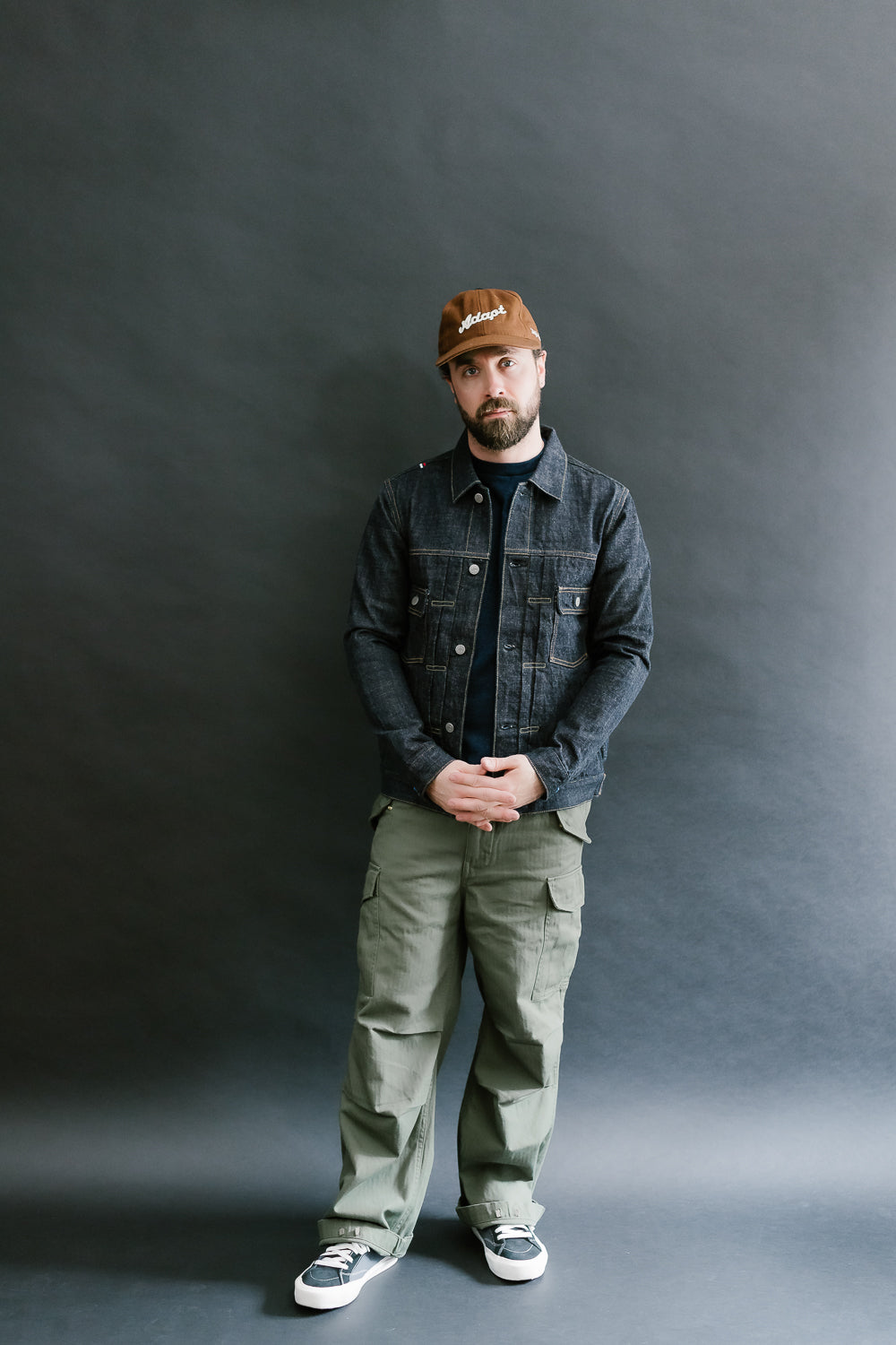 TNK402BE - 14oz Type II ZETTO Jacket - Indigo OW