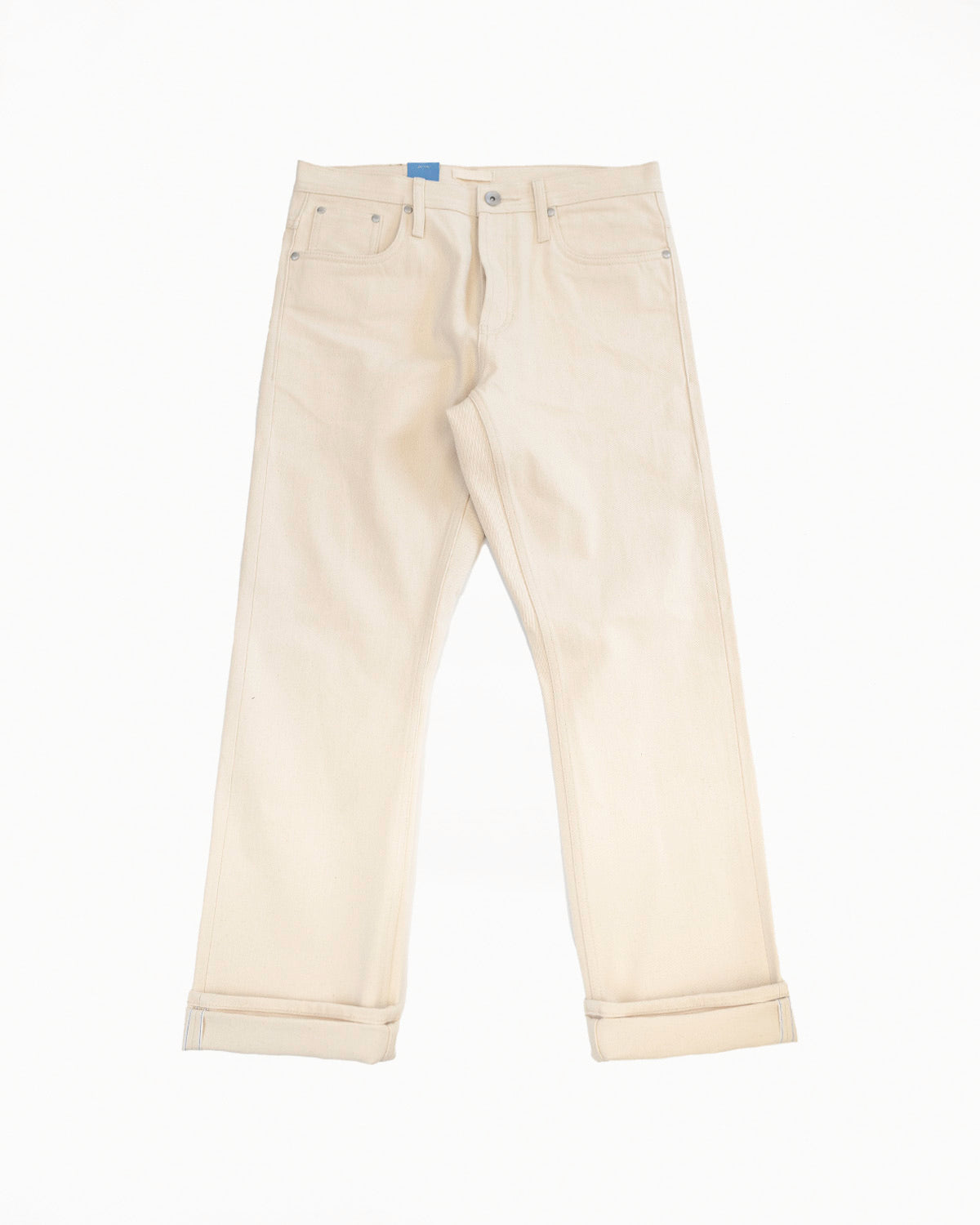 UB397 - 13.5oz Ecru with Seed Selvedge - Straight Fit