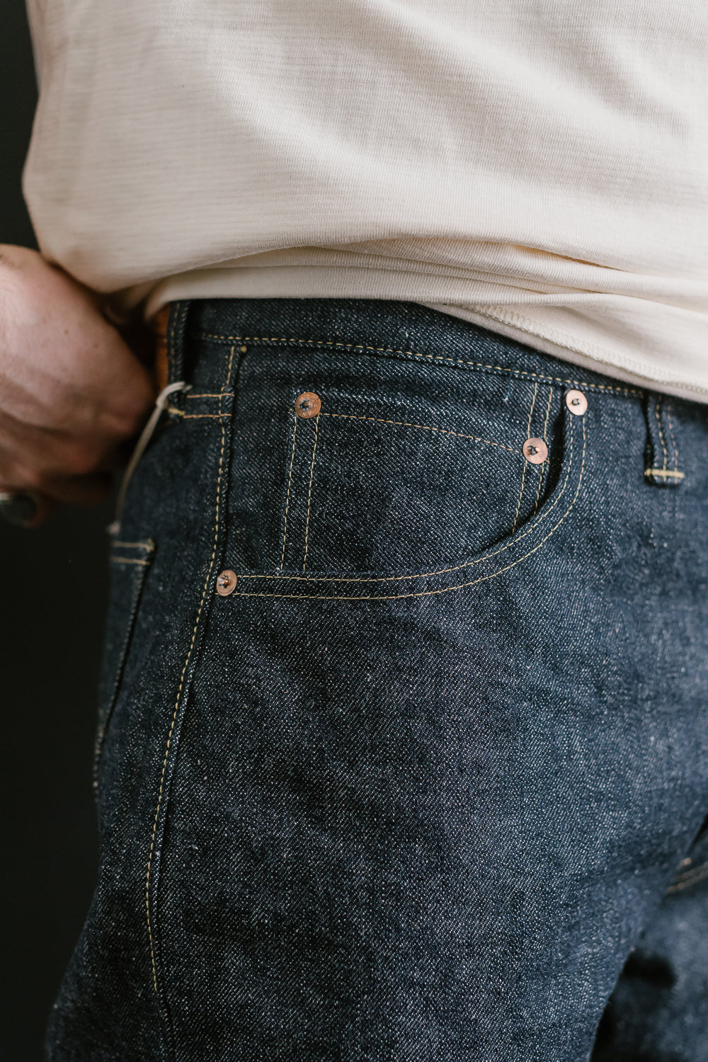 Lot 1001XX - 13.5oz 1947 Model Unsanforized Selvedge Denim - Indigo