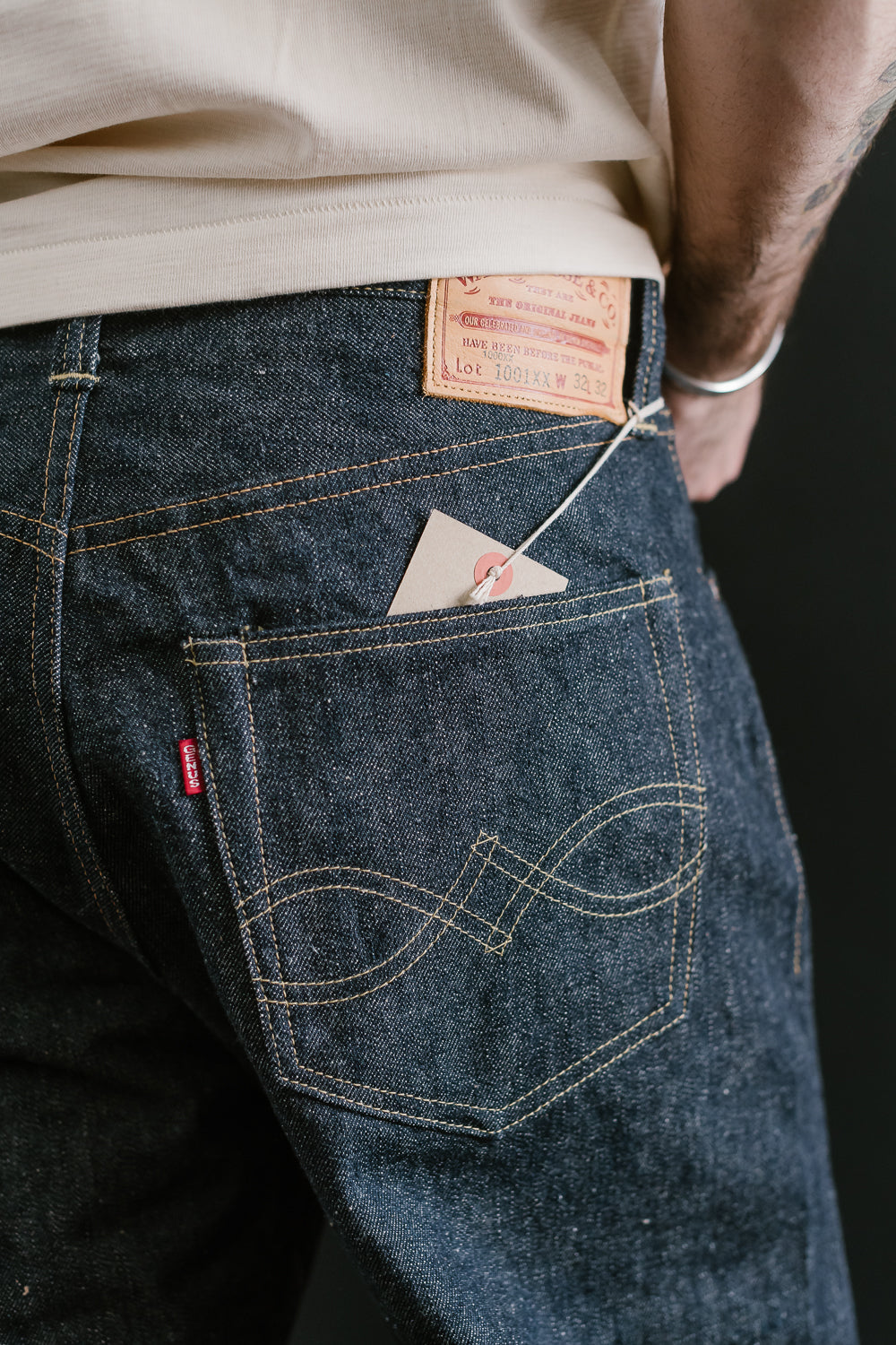 Lot 1001XX - 13.5oz 1947 Model Unsanforized Selvedge Denim - Indigo