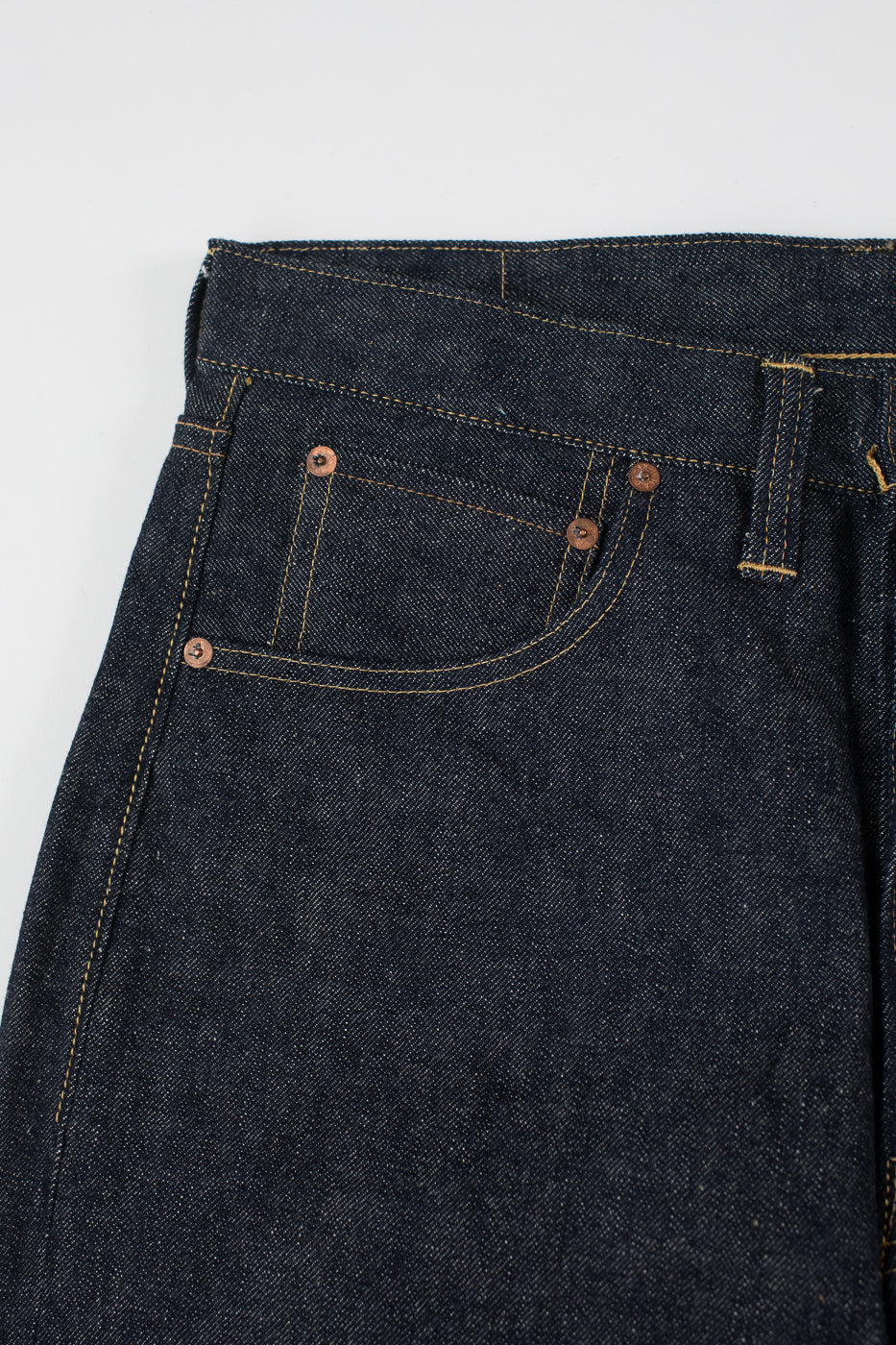 Lot 1001XX - 13.5oz 1947 Model Unsanforized Selvedge Denim - Indigo