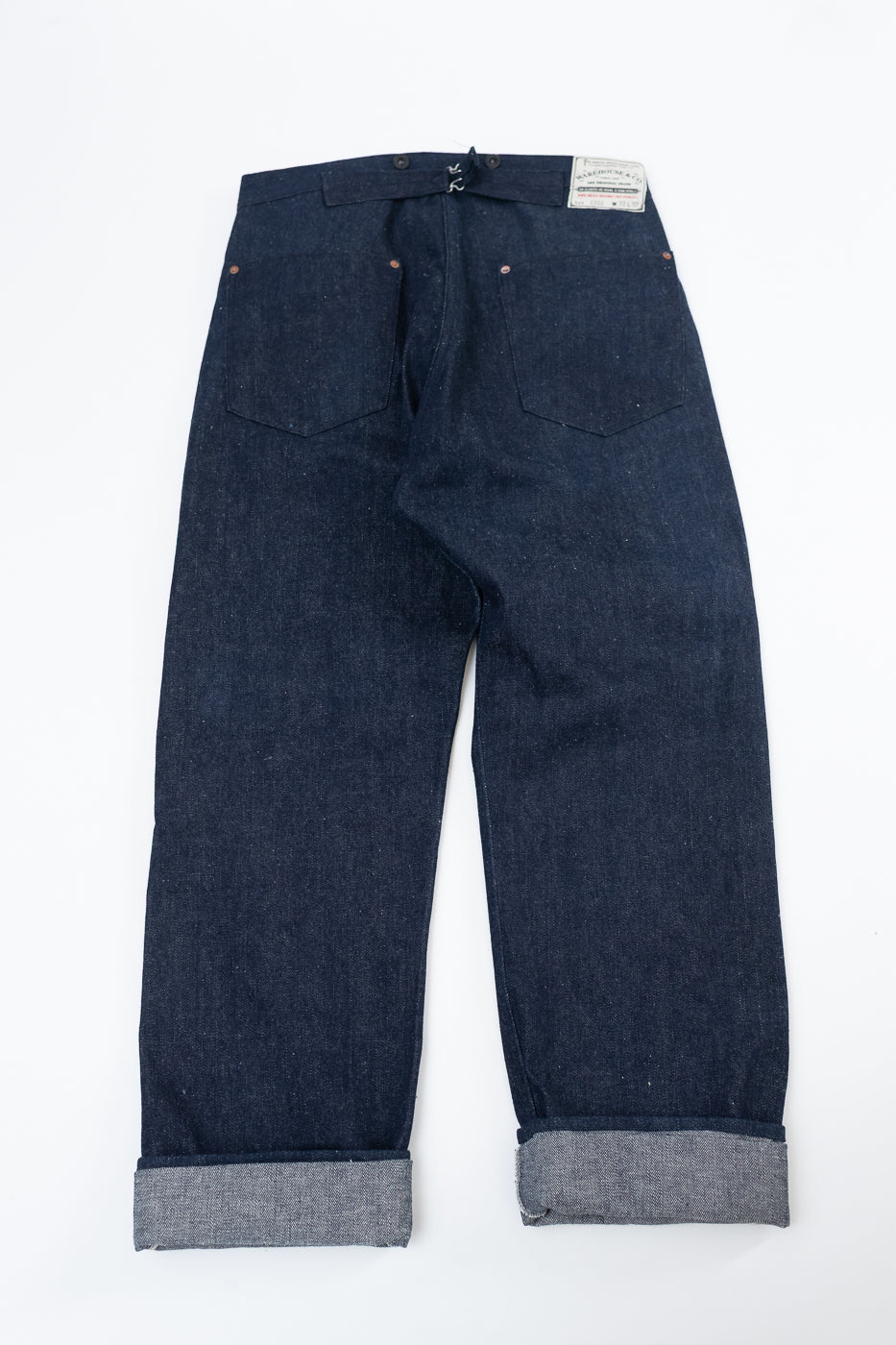 Lot 1333 - 1910~1915 No. 3 Selvedge Waist Overalls - Indigo