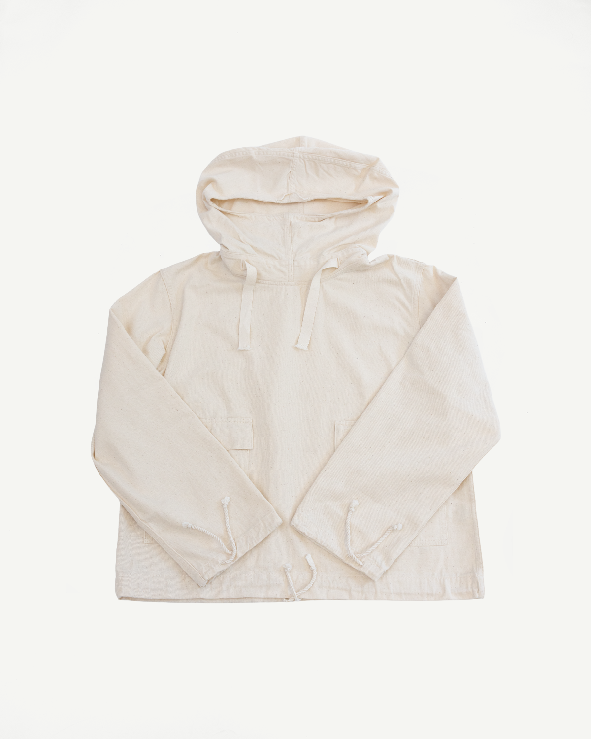 Lot 2233 - 1940's WWII Gunner Deck Smock - Ecru