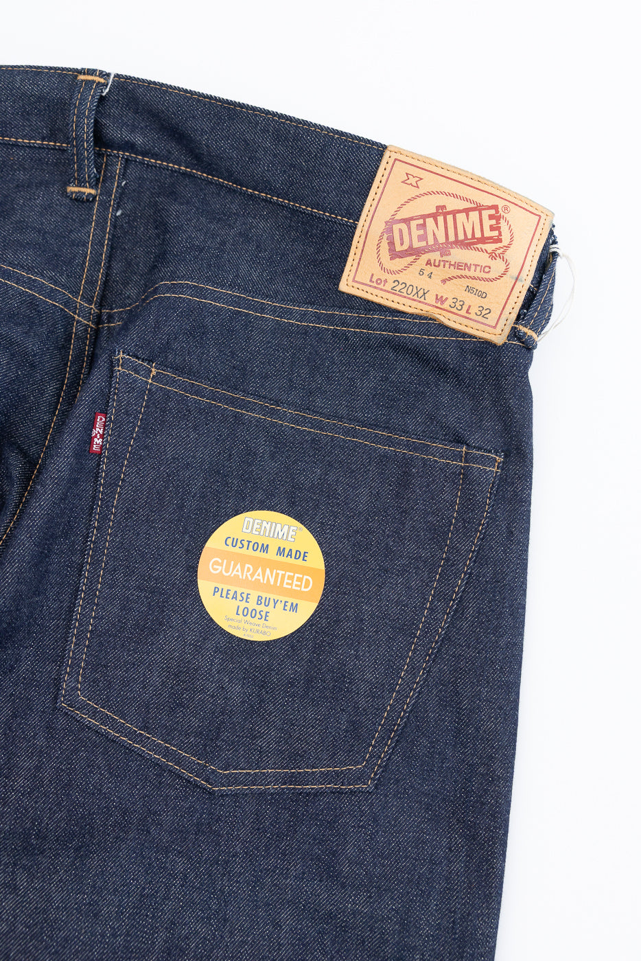 Lot 220XX-54 - DENIME '1954' Mother Cotton Model - Indigo | Dant