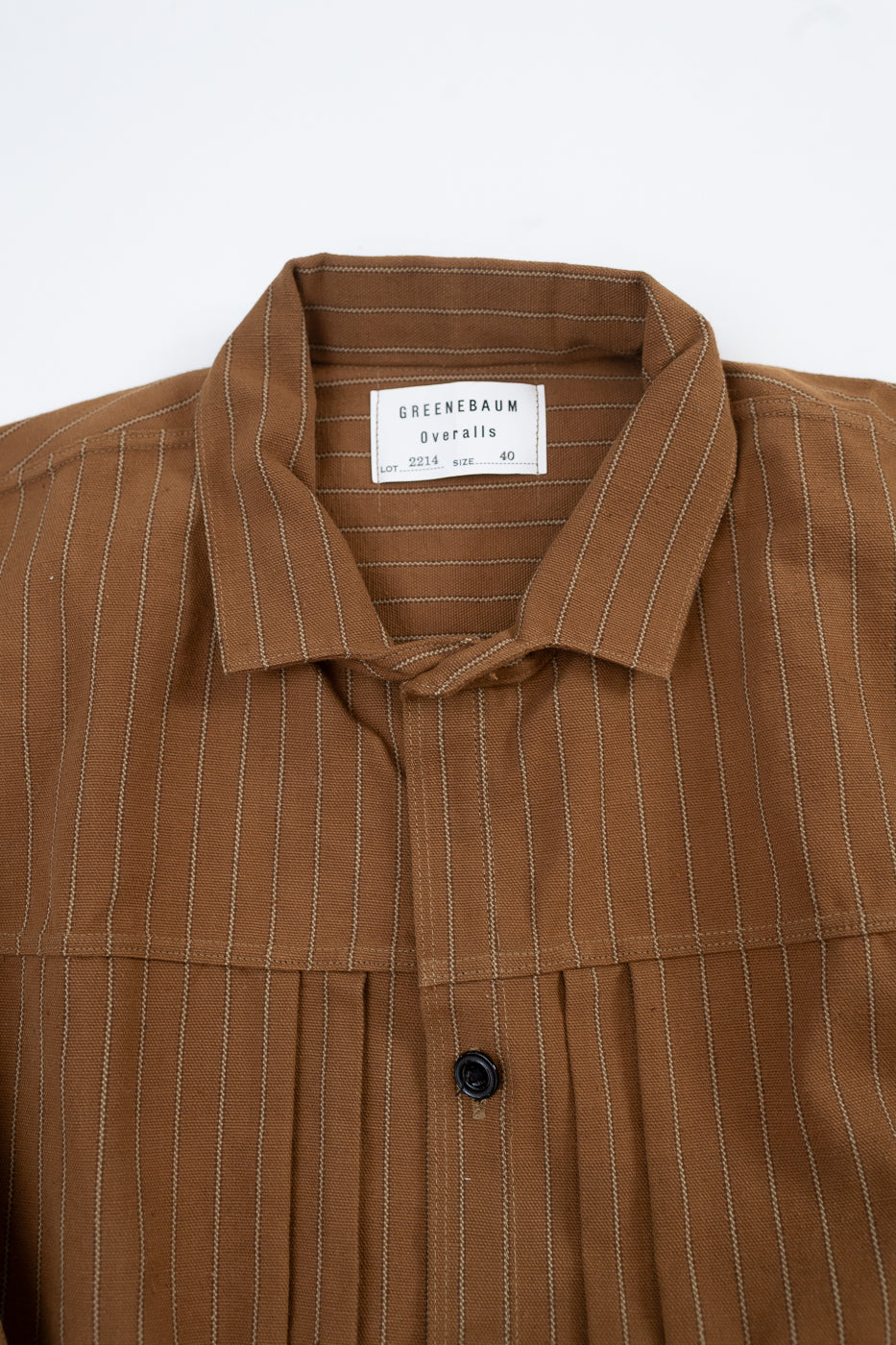 Lot 2214 - 1880 Greenbaum Heavy Leatherbound Brows Jacket - Duck Stripe