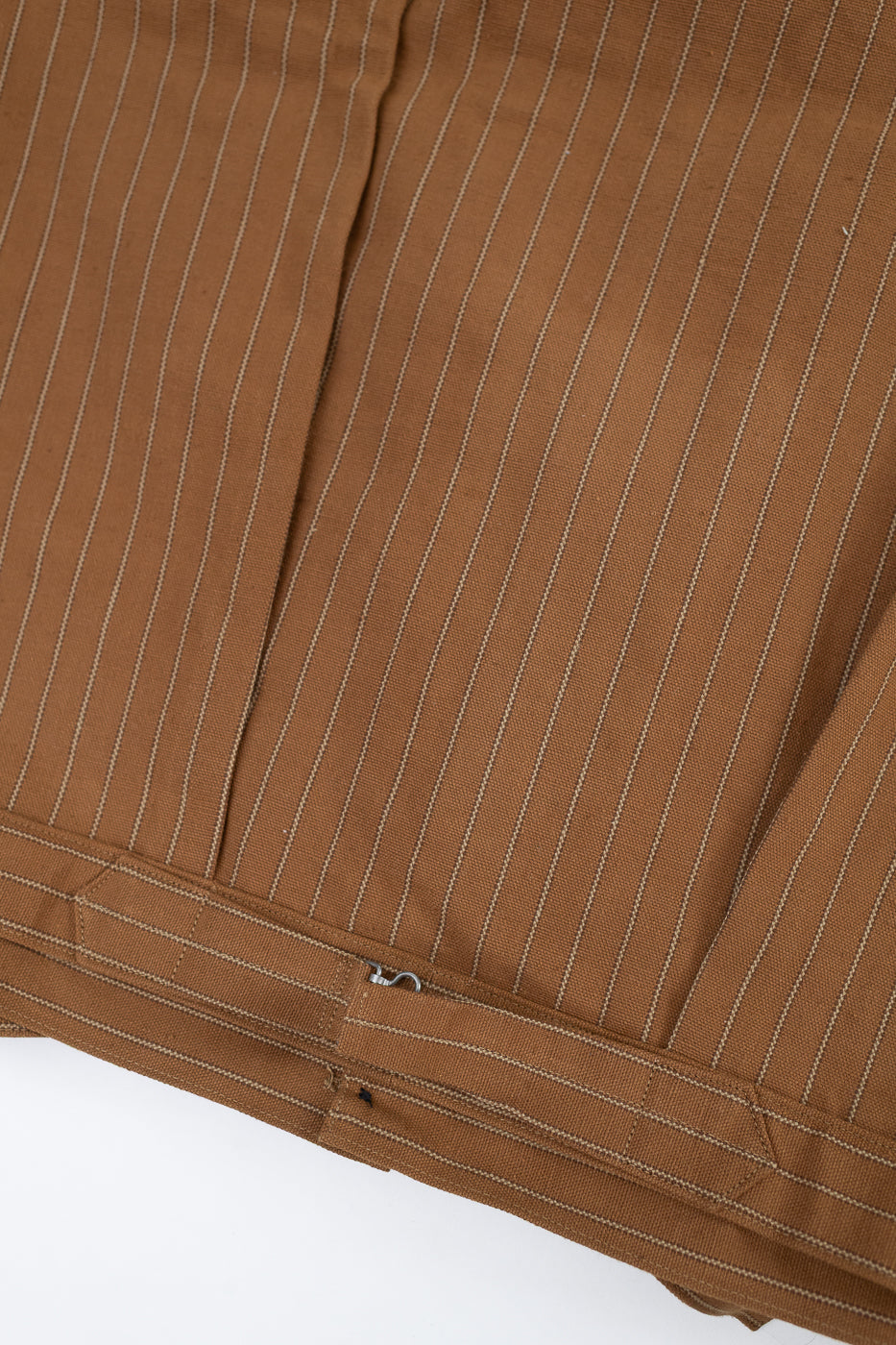 Lot 2214 - 1880 Greenbaum Heavy Leatherbound Brows Jacket - Duck Stripe