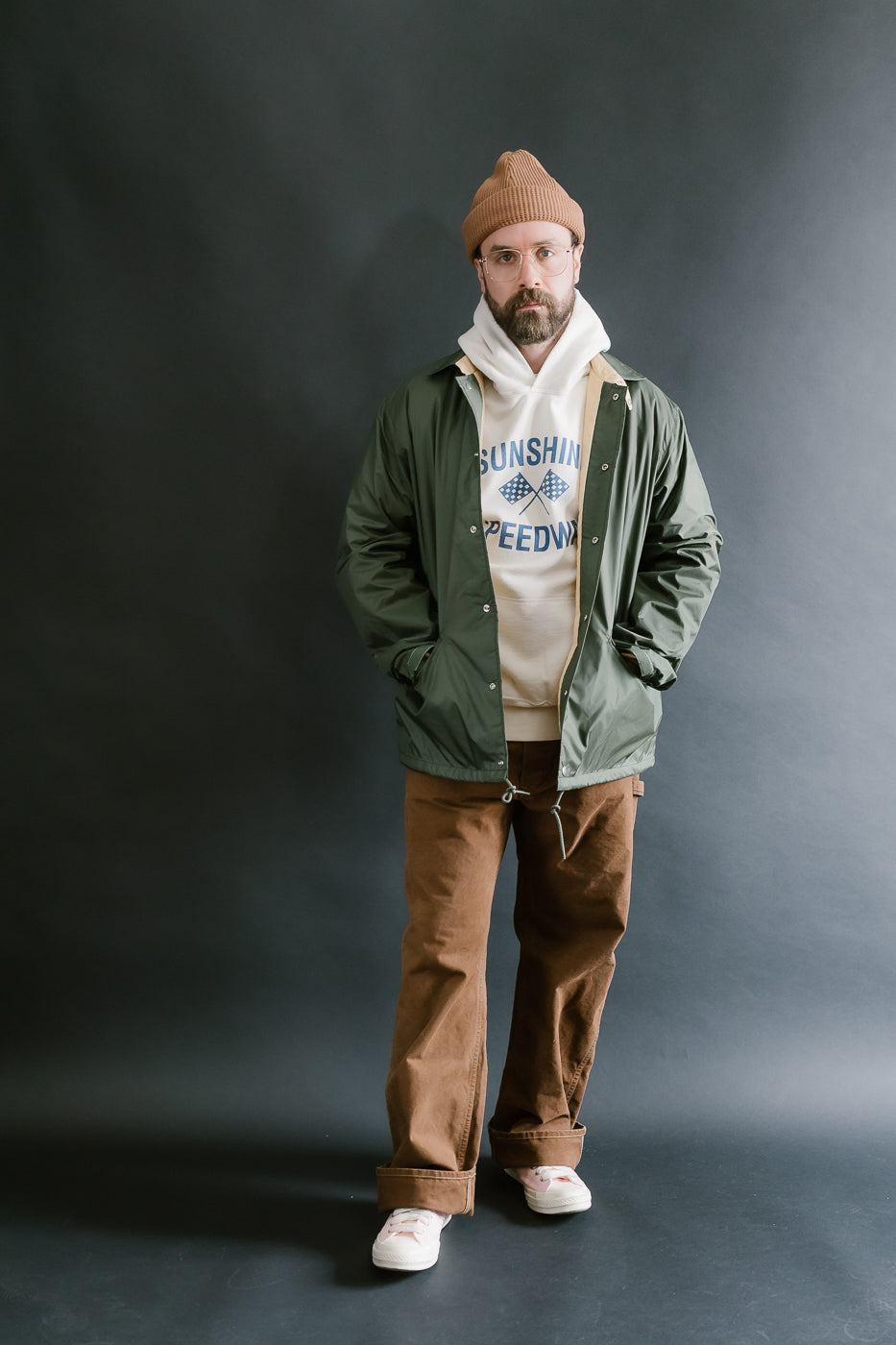Lot 2230 - 1970's Guide & Coach Jacket - OD Green