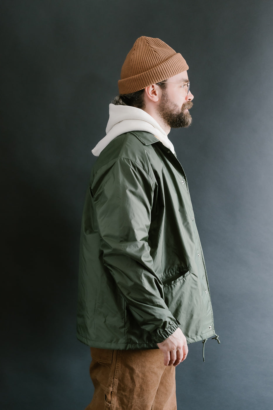 Lot 2230 - 1970's Guide & Coach Jacket - OD Green
