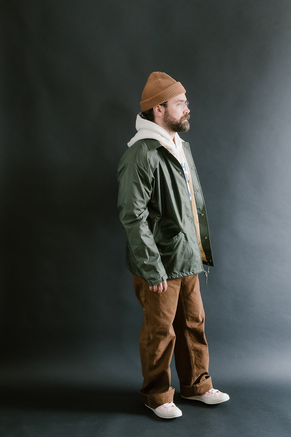 Lot 2230 - 1970's Guide & Coach Jacket - OD Green
