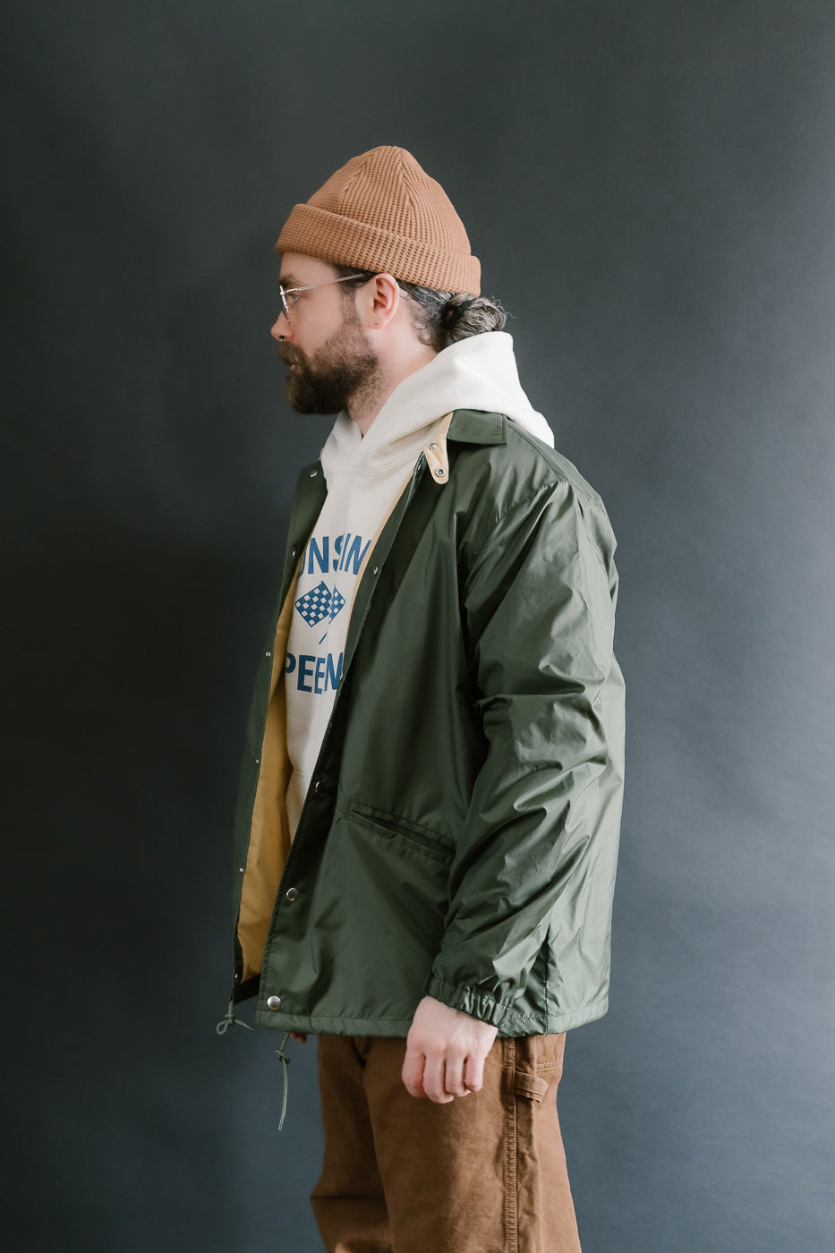 Lot 2230 - 1970's Guide & Coach Jacket - OD Green