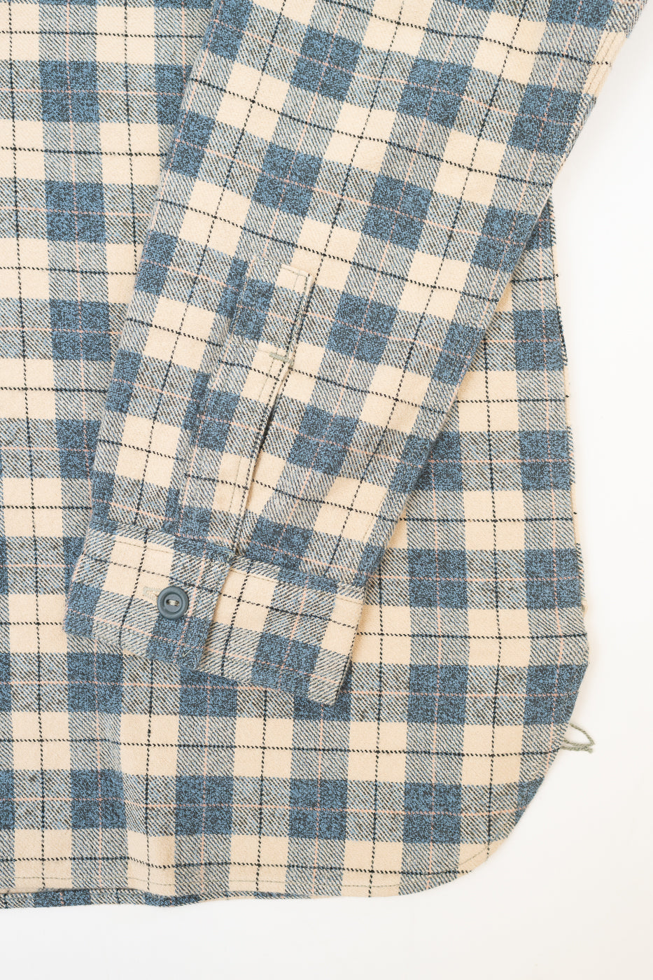 Lot 3060-O - Pullover Flannel Shirt One-Wash - H-1 Navy
