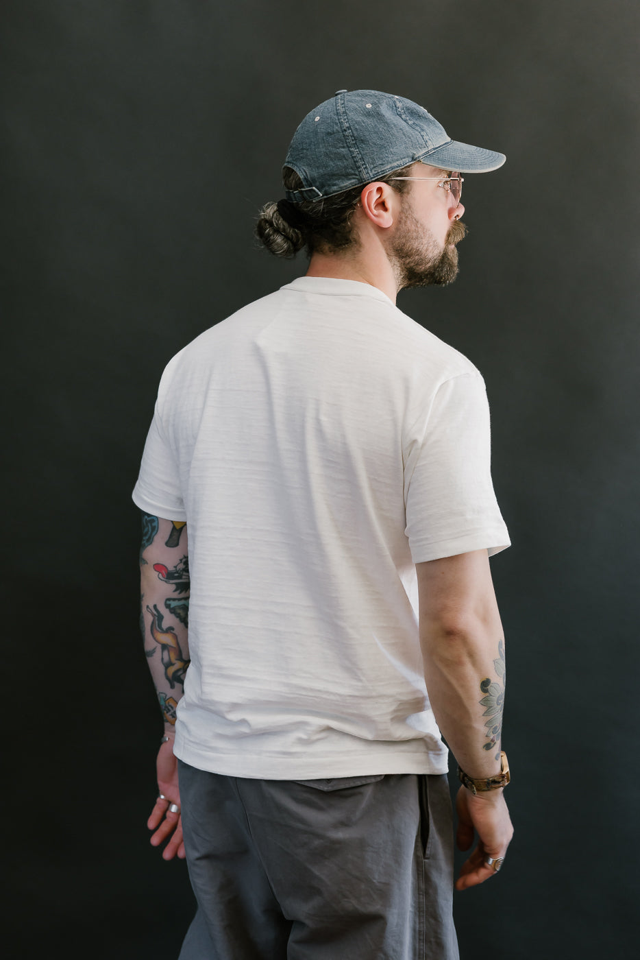 Lot 4601 - Slubby Cotton T-Shirt - Off White