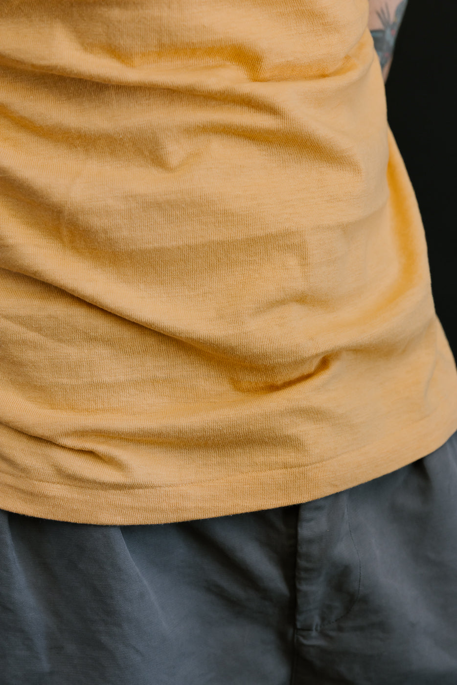 Lot 4601 - Slubby Cotton T-Shirt - Orange