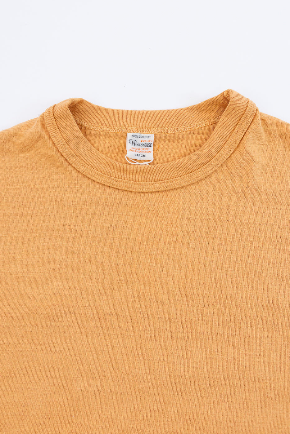 Lot 4601 - Slubby Cotton T-Shirt - Orange