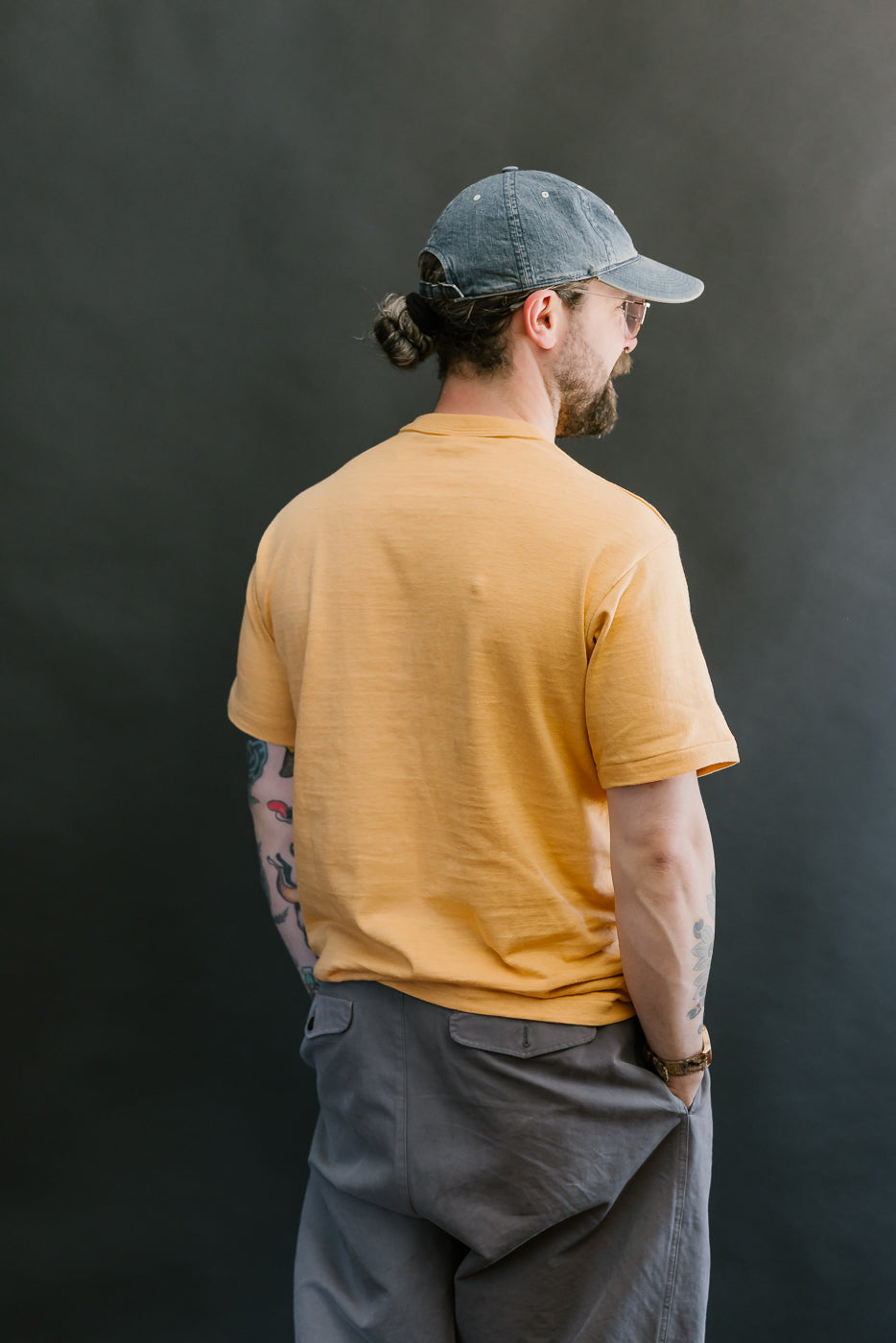 Lot 4601 - Slubby Cotton T-Shirt - Orange