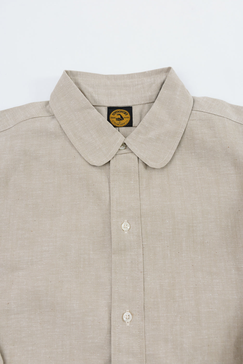 Chemise Band Of Outsiders Marron En Coton Taille S - Neuf Sans étiquettes, Coupe Regular