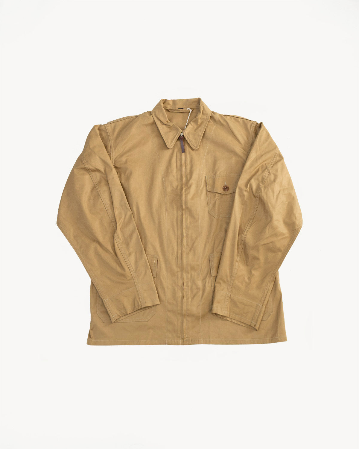 Lot 2219 - M-421a JKT USMCR VMF322 Plain Jacket - Camel