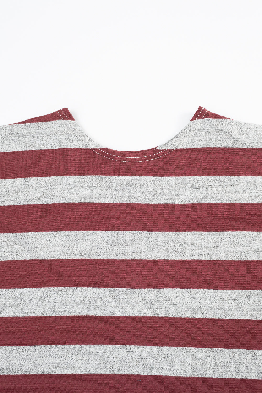 Lot 4050 - Border 2 Inch Stripe - Bordeaux, Heather
