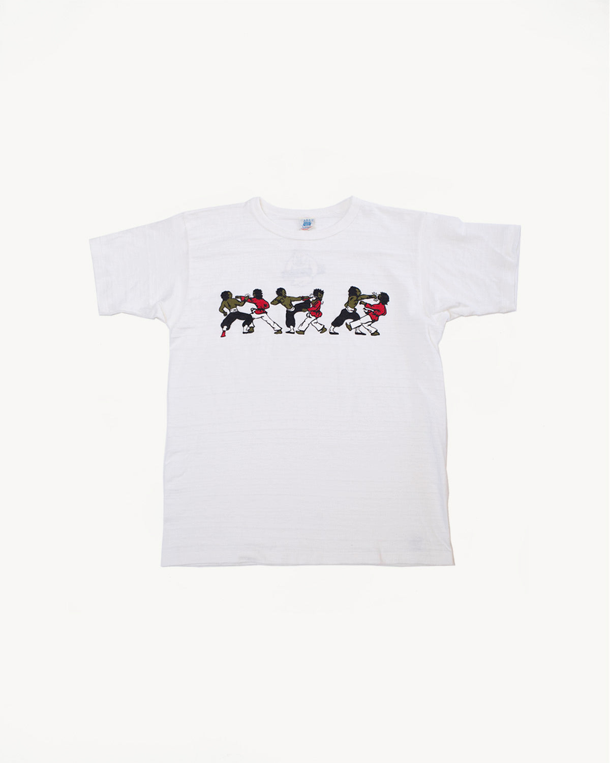 Lot JG-CS06 - Kung Fu Fighting T-Shirt - Off White