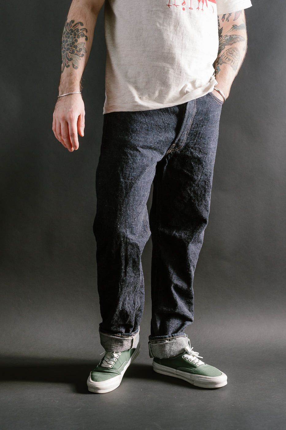Lot DDS1003XX - 14.5oz 1944 New Model One-Wash Selvedge Denim - Indigo