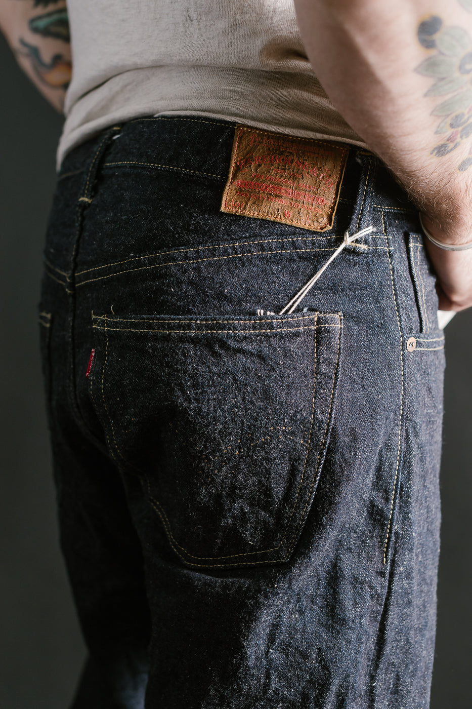 Lot DDS1003XX - 14.5oz 1944 New Model One-Wash Selvedge Denim - Indigo