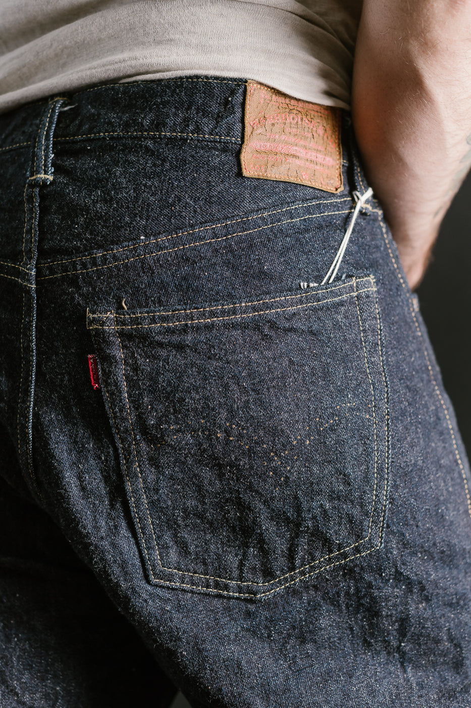 Lot DDS1003XX - 14.5oz 1944 New Model One-Wash Selvedge Denim - Indigo