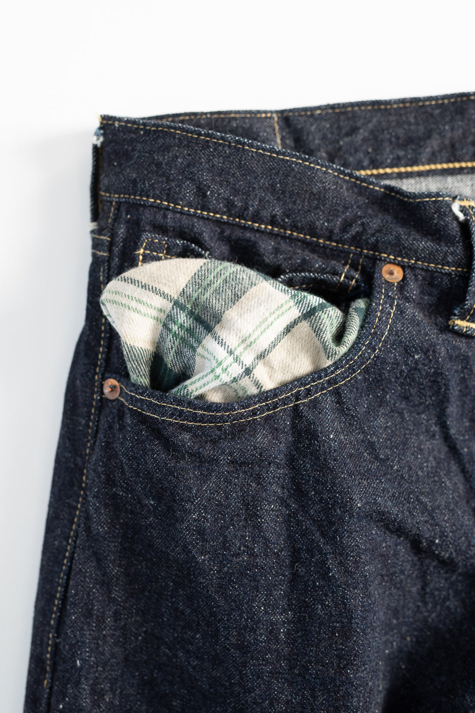 Lot DDS1003XX - 14.5oz 1944 New Model One-Wash Selvedge Denim - Indigo