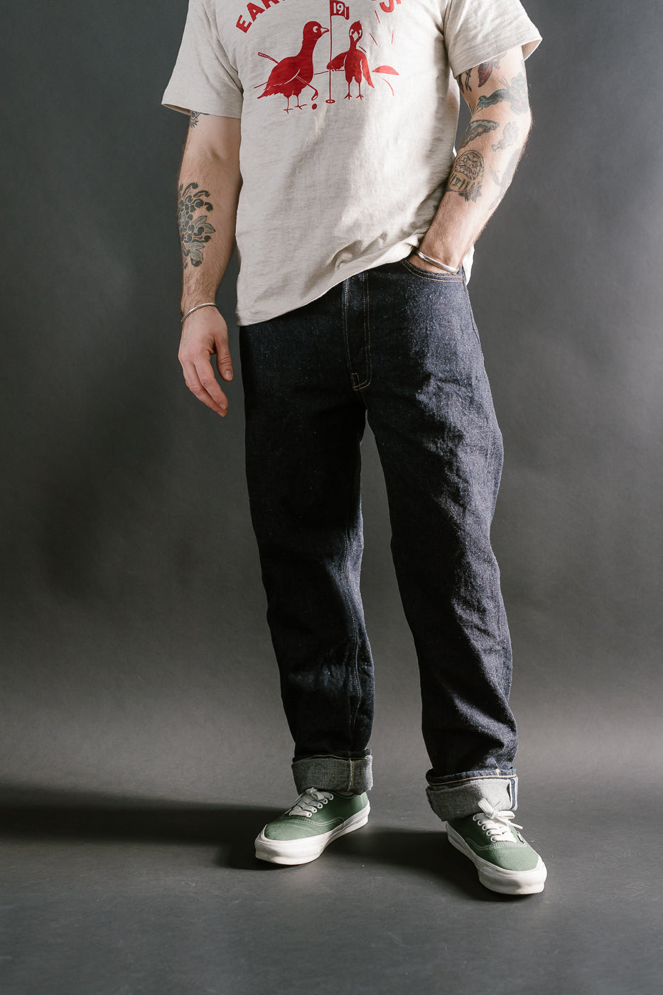Lot DDS1003XX - 14.5oz 1944 New Model One-Wash Selvedge Denim - Indigo