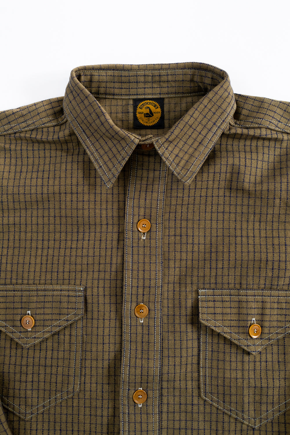 Lot JG-17 - The Madison Shirt - Brown Windowpane | Dant