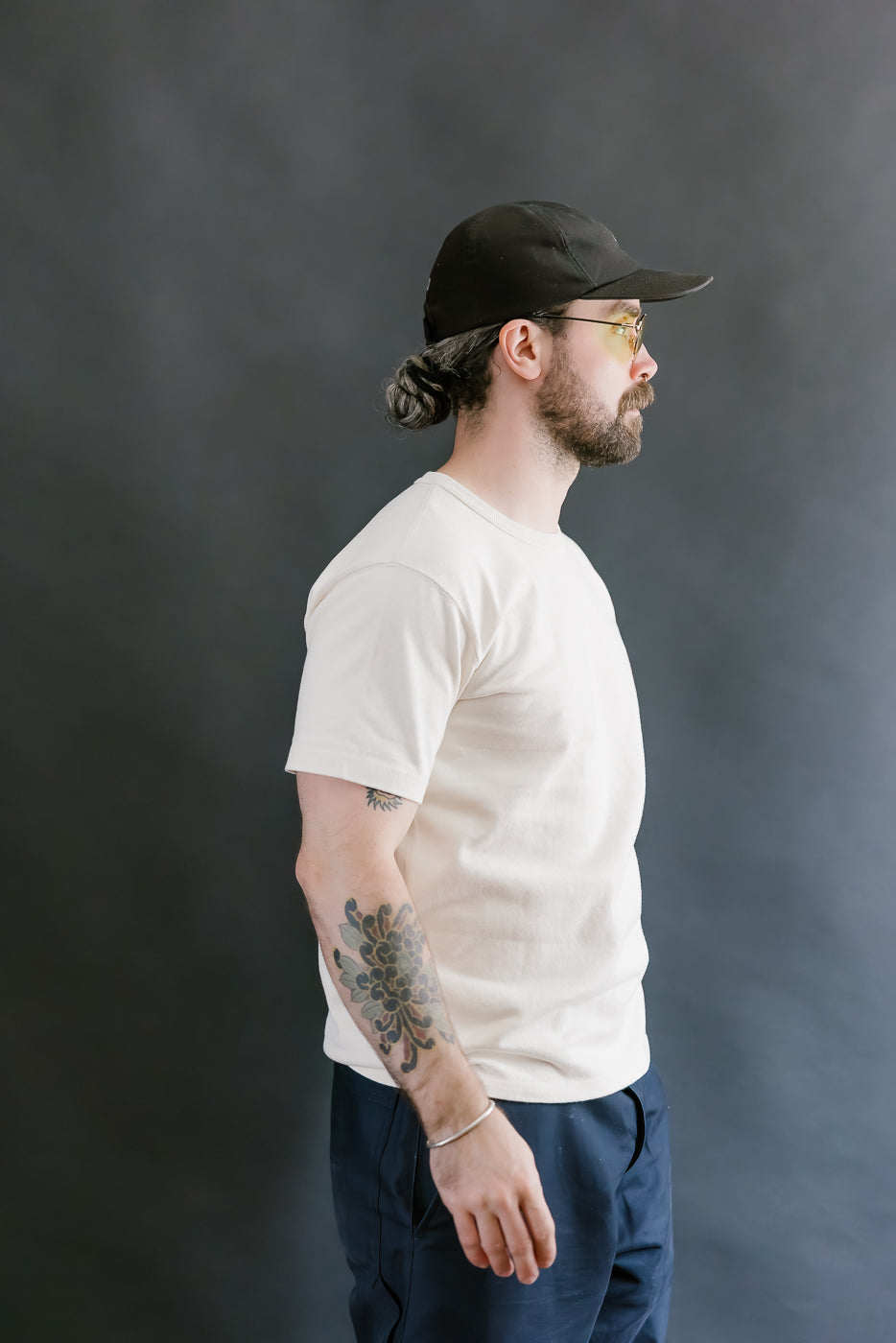 Double Heavyweight Crewneck T-Shirt - Ecru