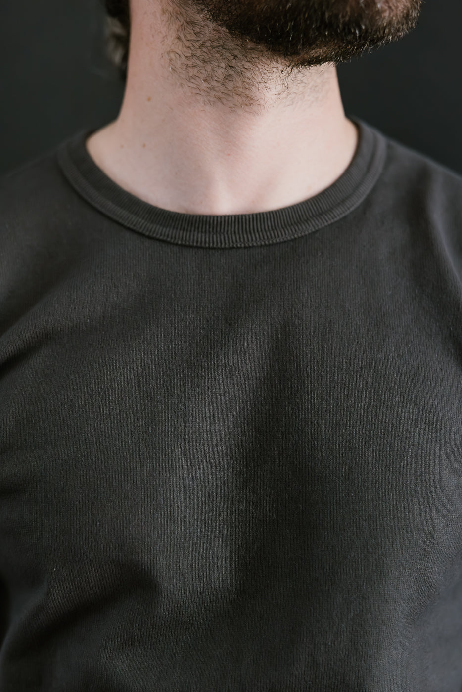 Double Heavyweight Crewneck T-Shirt - Sumi